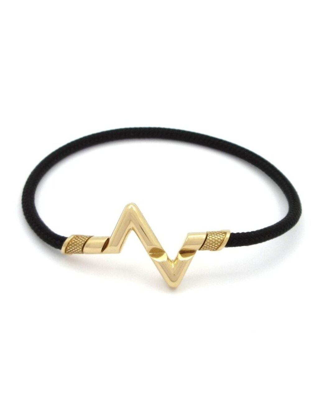 Louis Vuitton Bracelet LV Vault Upside Down Play 18k Pink Gold Black